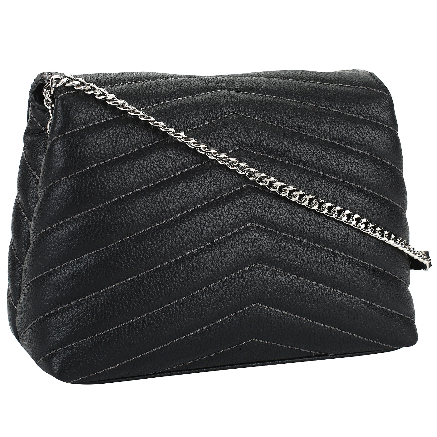 Стеганая кожаная сумочка через плечо Marina Creazioni 