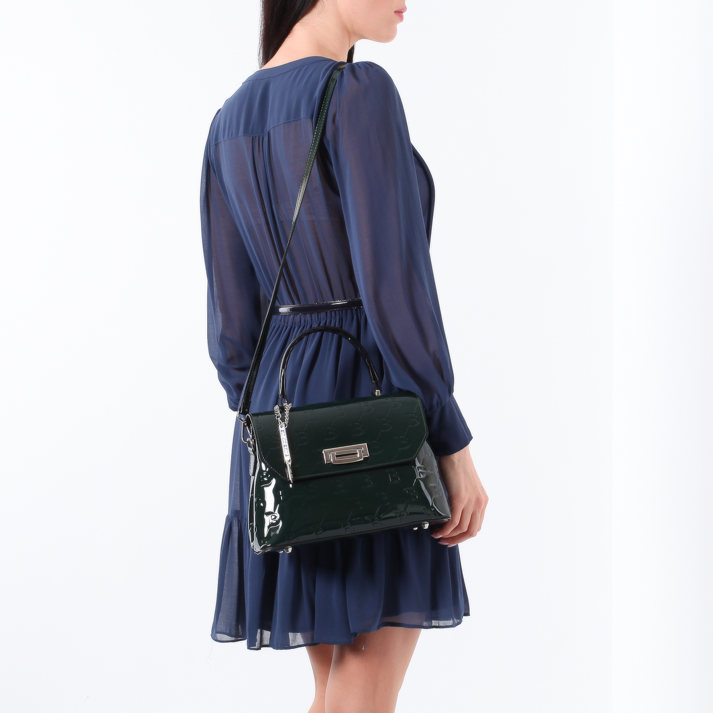 Сумка-сэтчел с брелоком Sara Burglar Diva