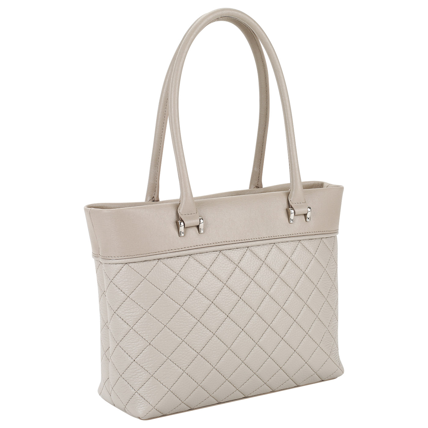 Кожаная сумка с длинными ручками Chatte 