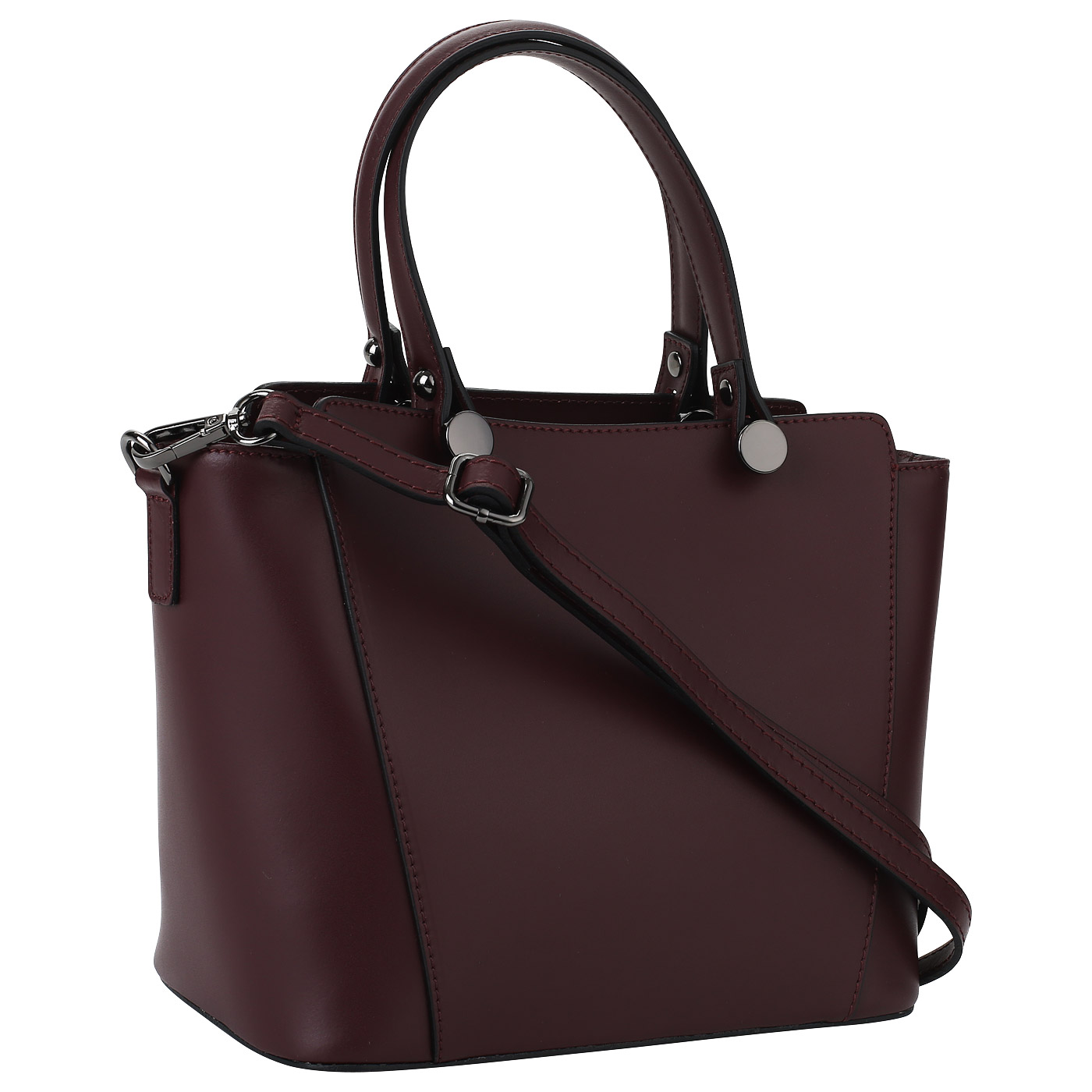 Кожаная сумка на молнии Sara Burglar Diva