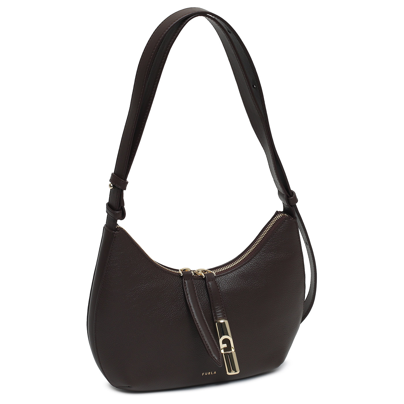 Кожаная сумка Furla Goccia