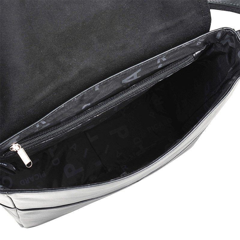 Мужская кожаная сумка через плечо Picard Promo