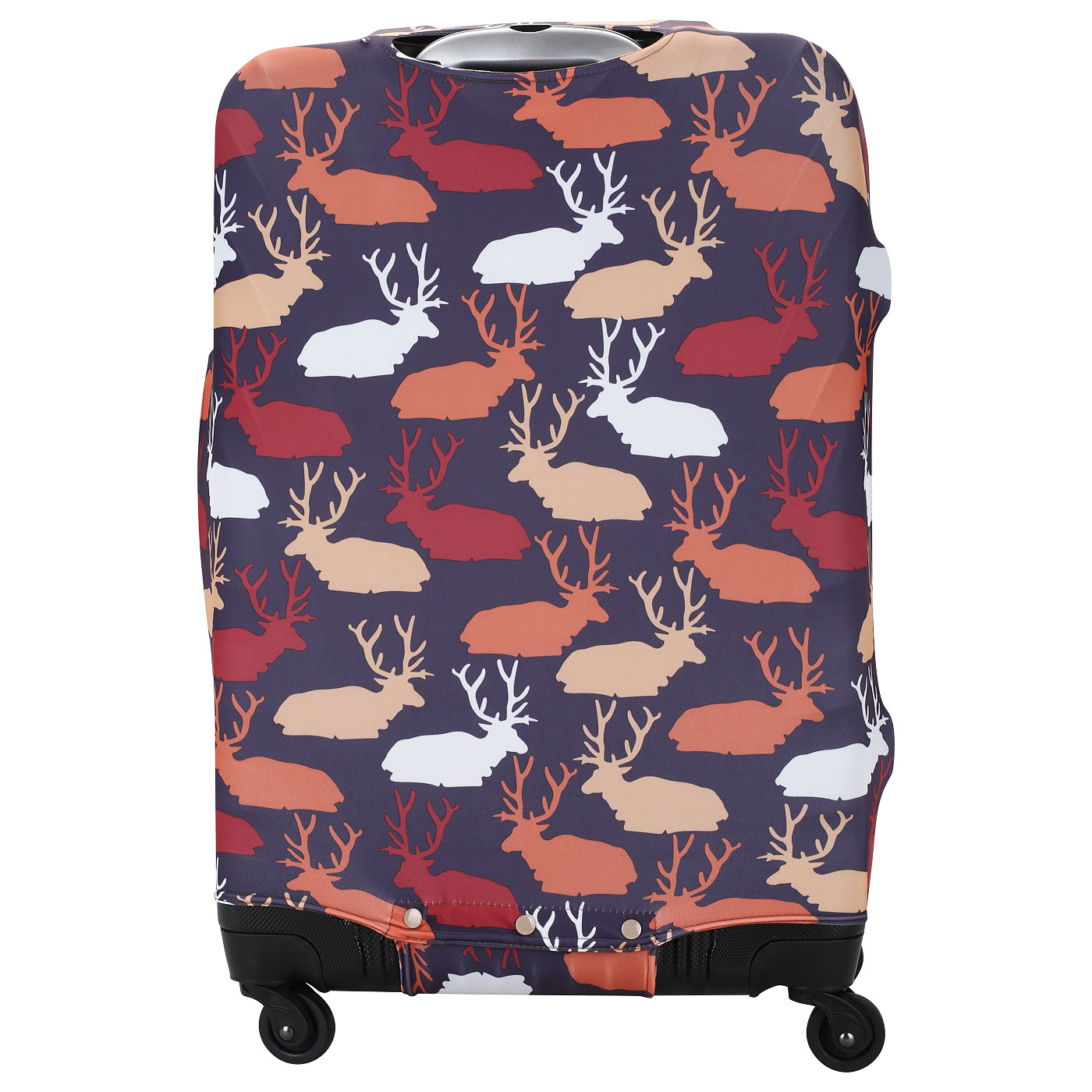 Красочный чехол для чемодана Eberhart Antlers