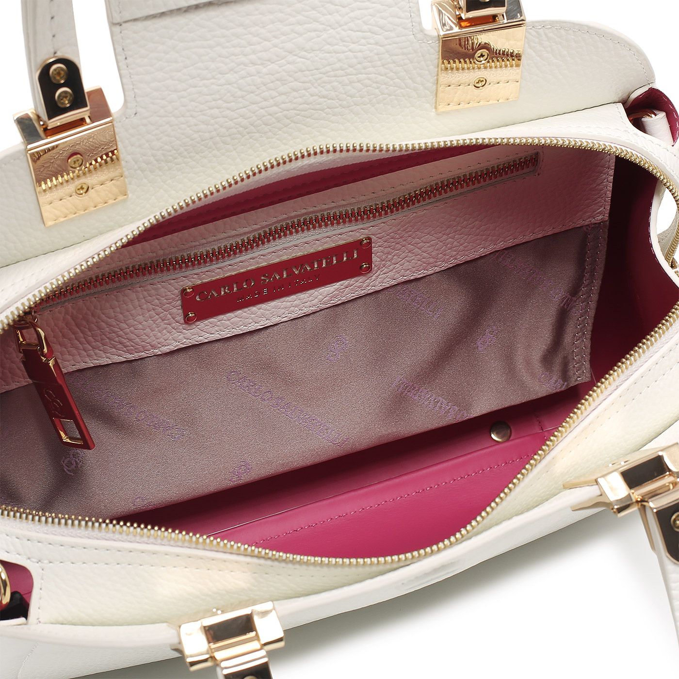 Кожаная сумка Carlo Salvatelli Swami gemma