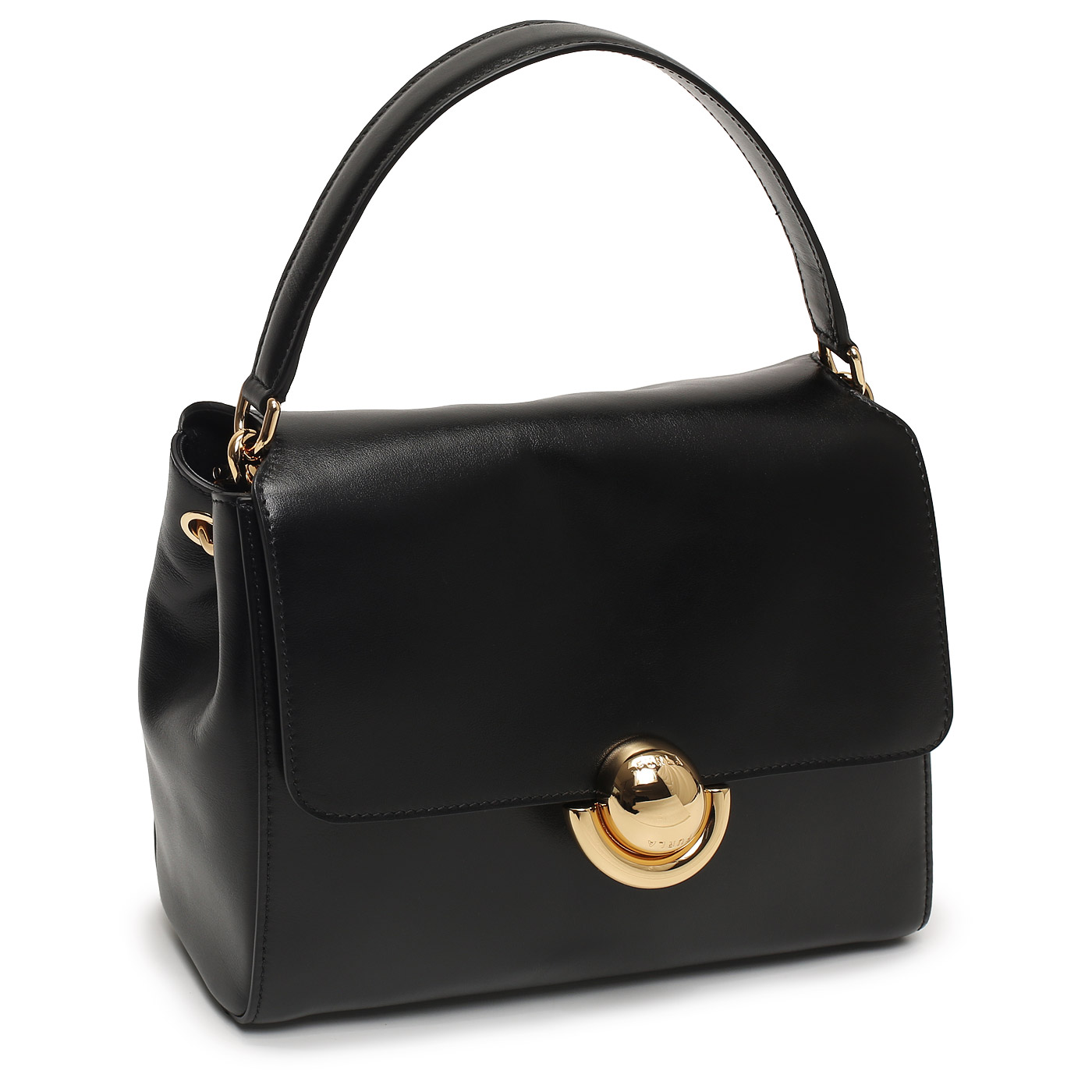 Кожаная сумка Furla Domus