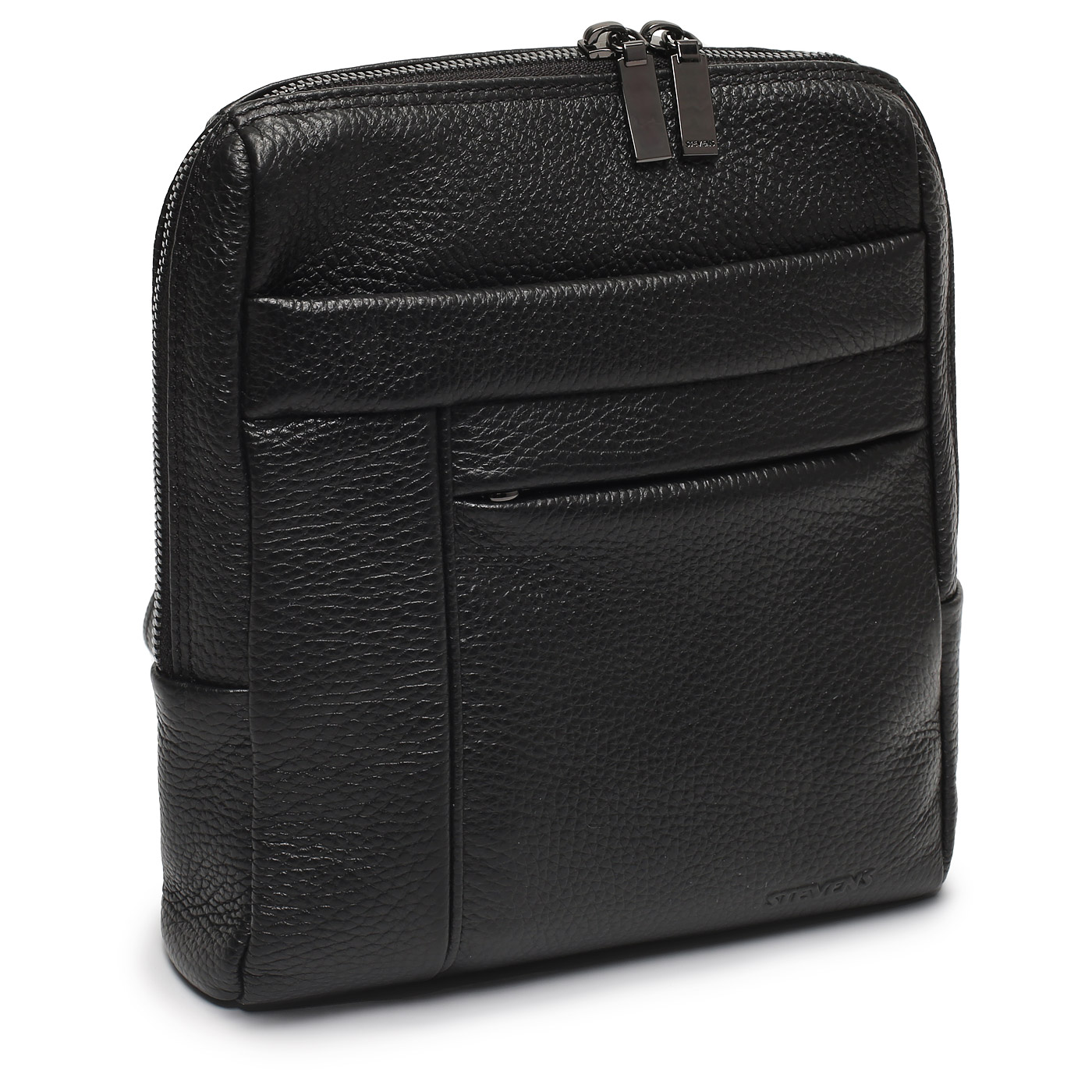 Мужская кожаная сумка через плечо Stevens 