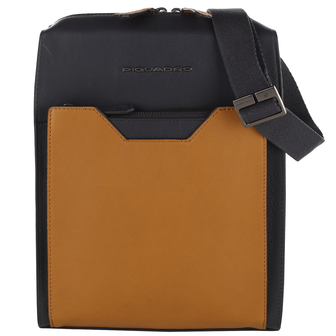 Piquadro Сумка-планшет из натуральной кожи