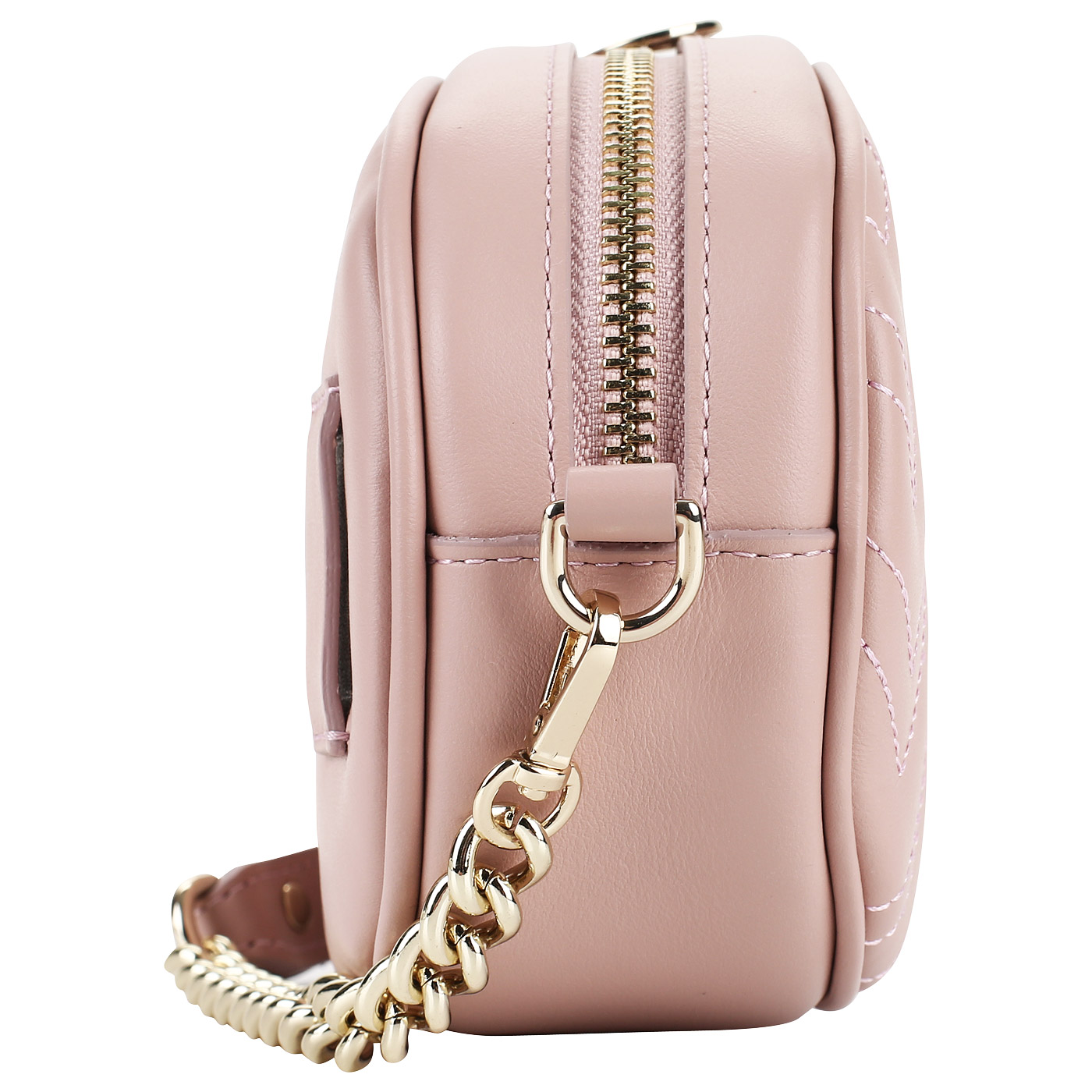 Овальная сумочка с поясным ремнем Aurelli Shine