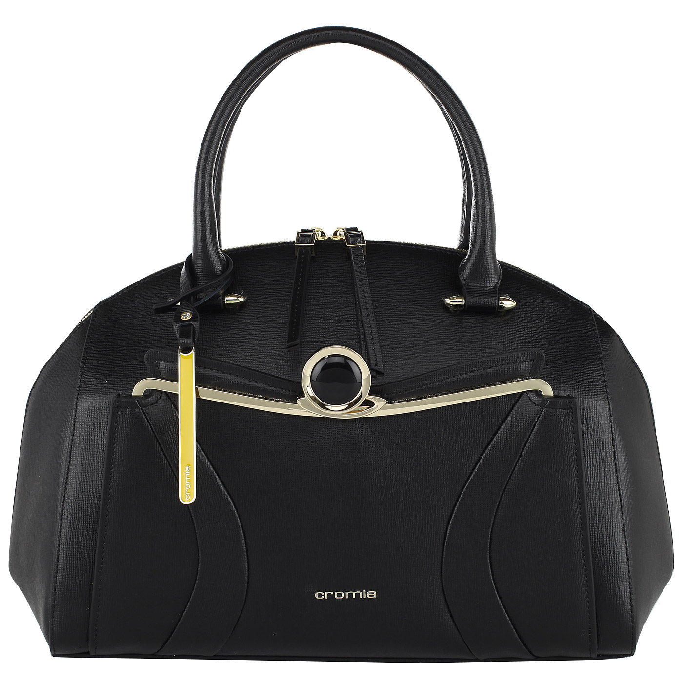 Cromia Кожаная сумка с ручками и ремешком