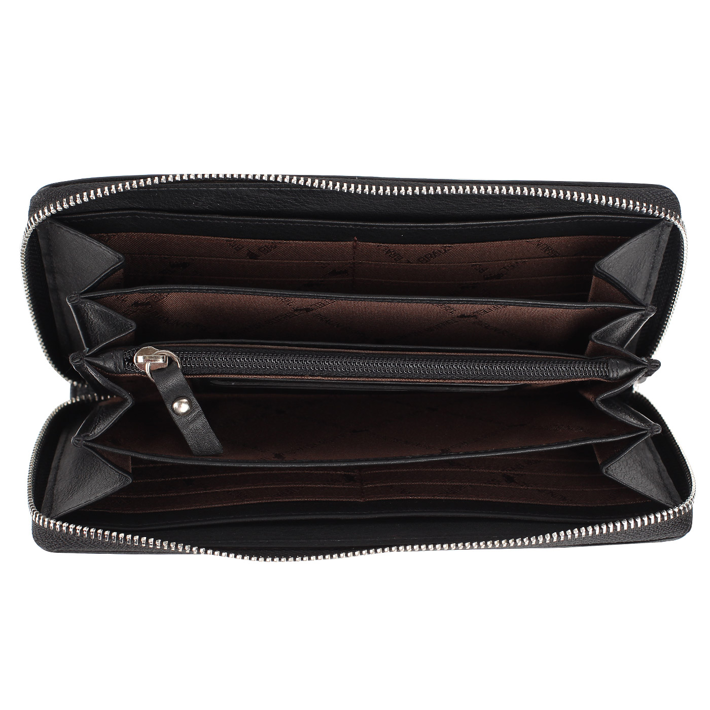 Черное кожаное портмоне Braun Buffel Miami