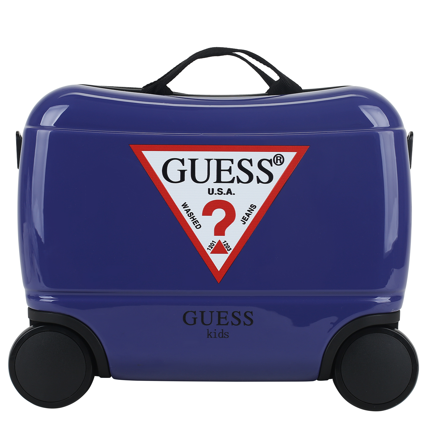 Детский чемодан-тележка Guess Kids