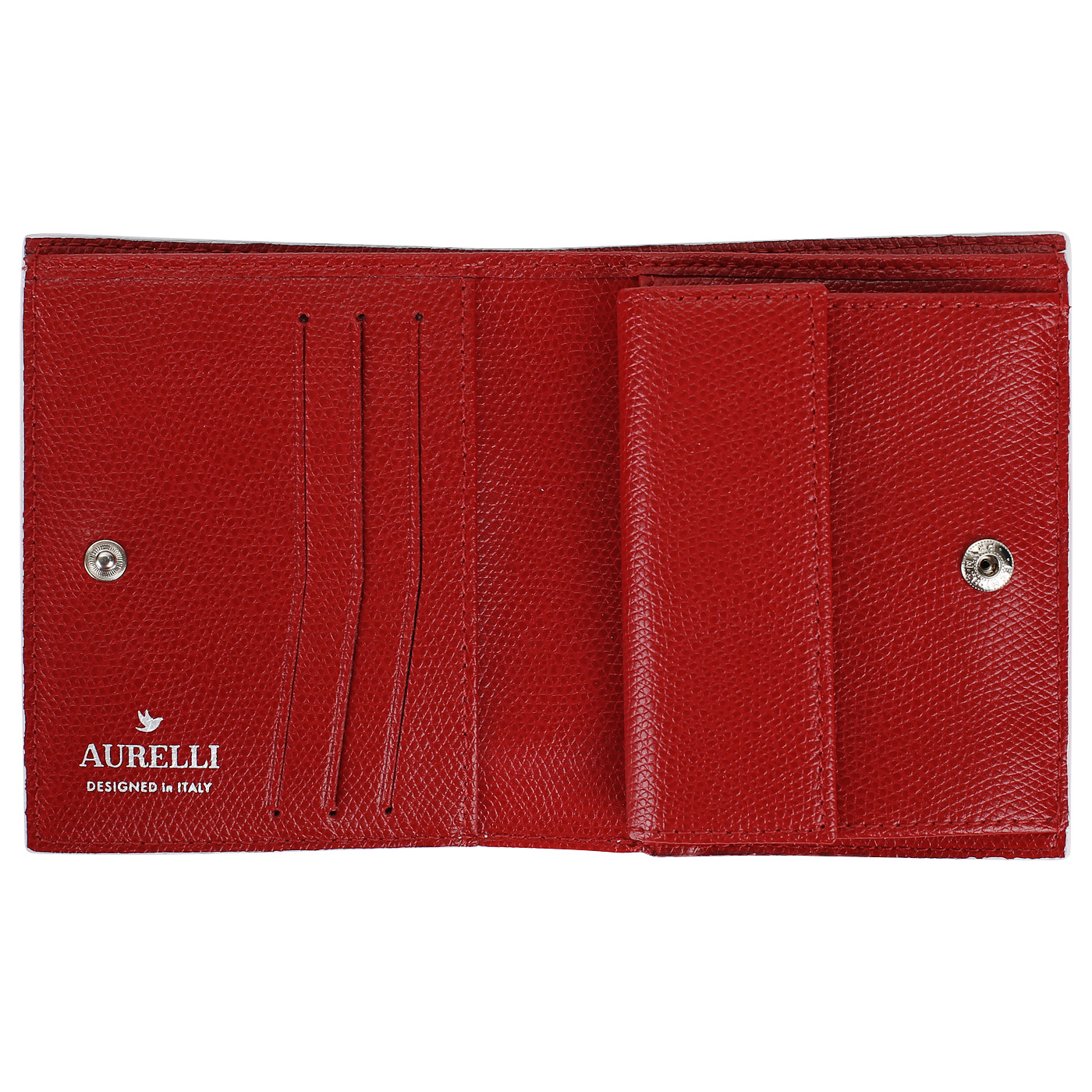 Маленький кожаный кошелек Aurelli Alma fantasia