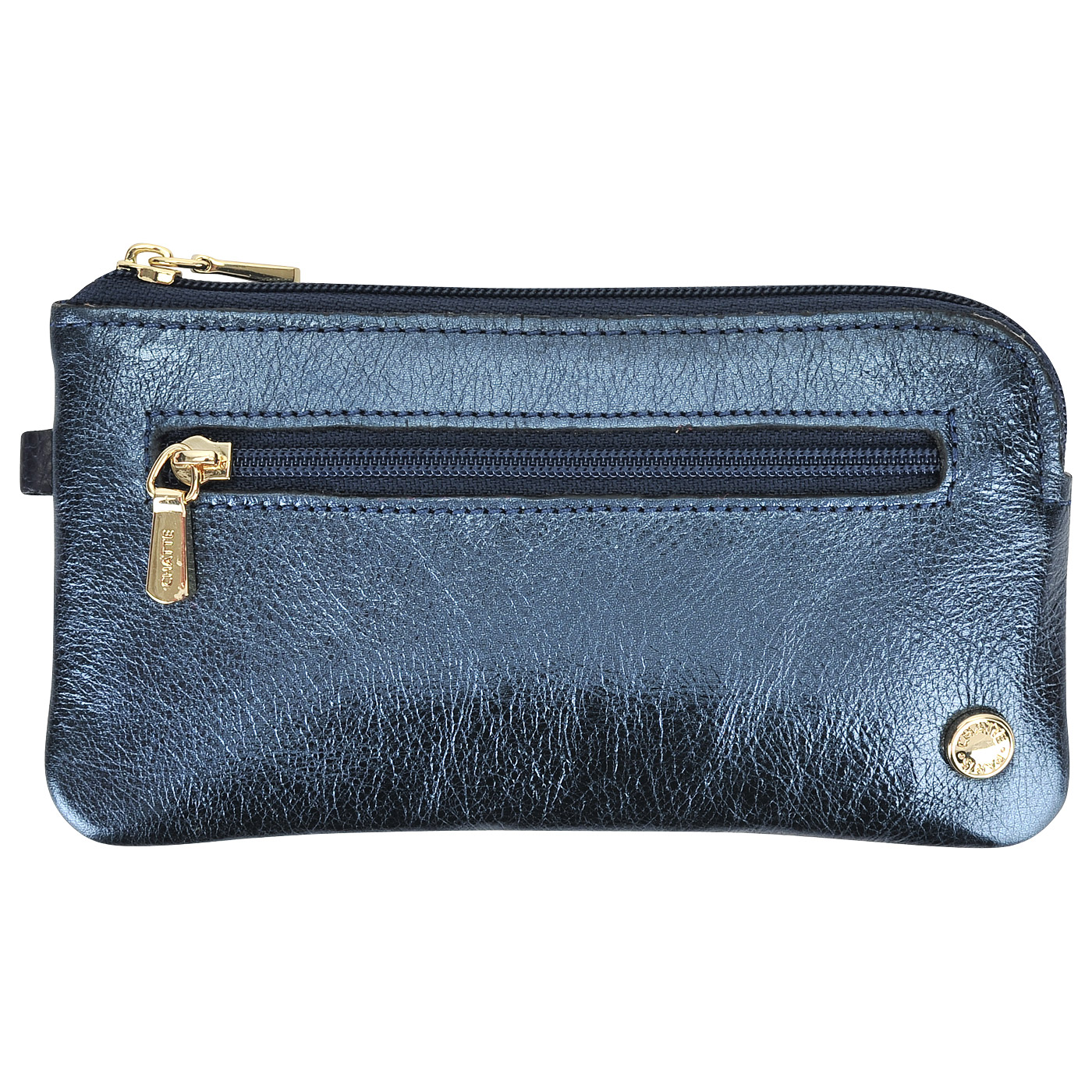 Chatte Женская кожаная ключница на молнии