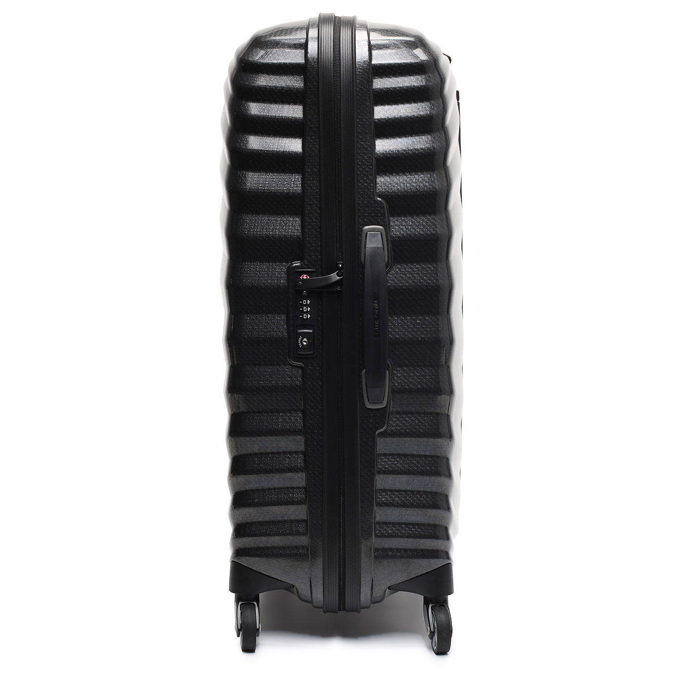Чемодан средний M из материала Curv Samsonite Lite-Shock