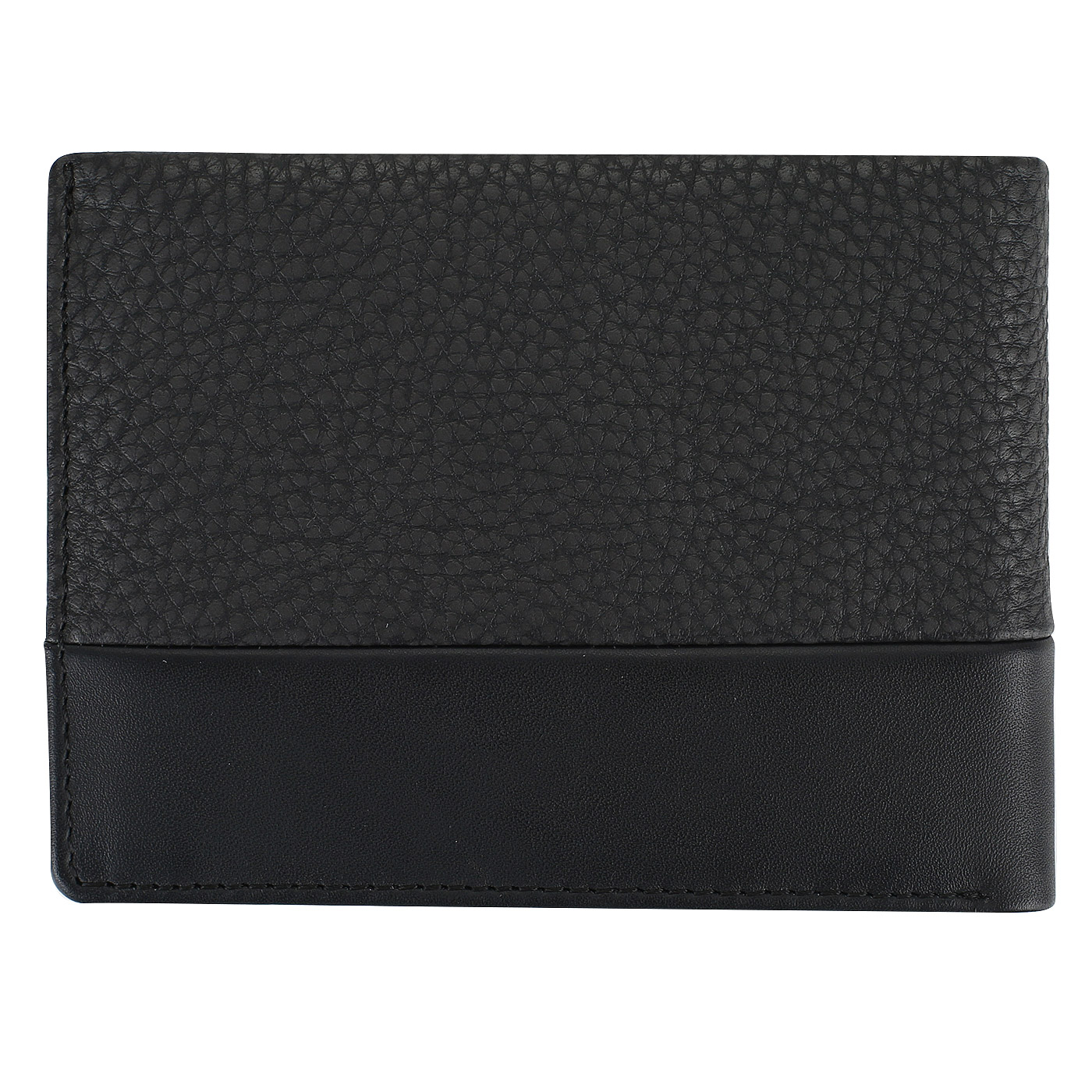 Черное кожаное портмоне Piquadro Line