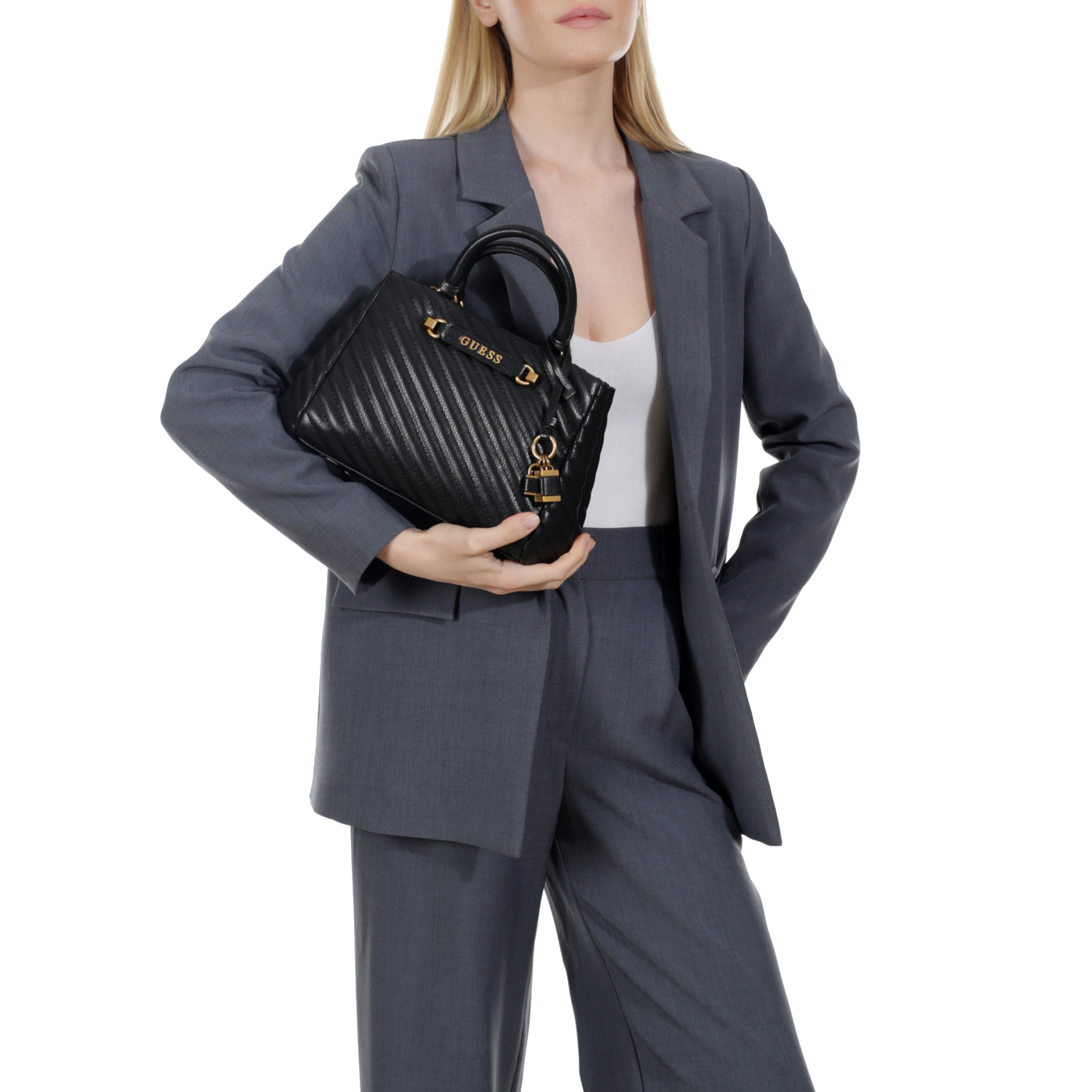 Сумка с двумя ручками Guess Sela Small Girlfriend