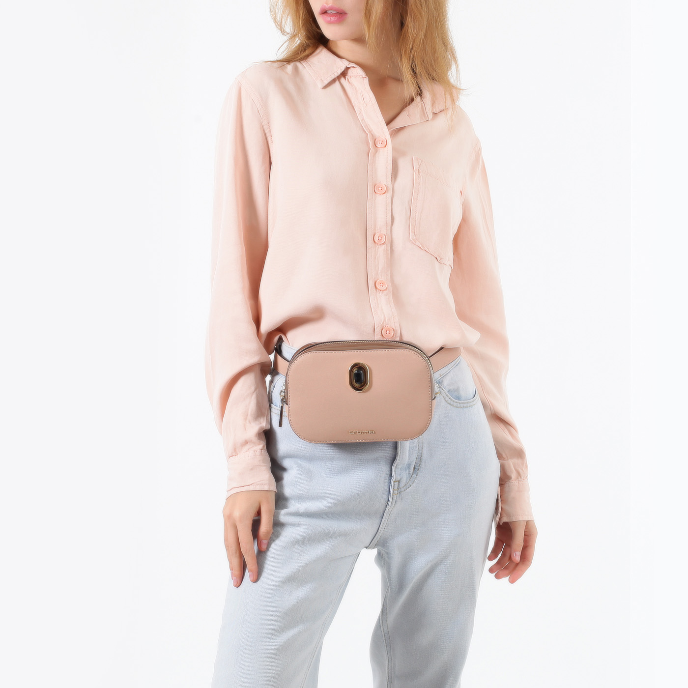 Поясная сумочка на молнии Cromia Ima