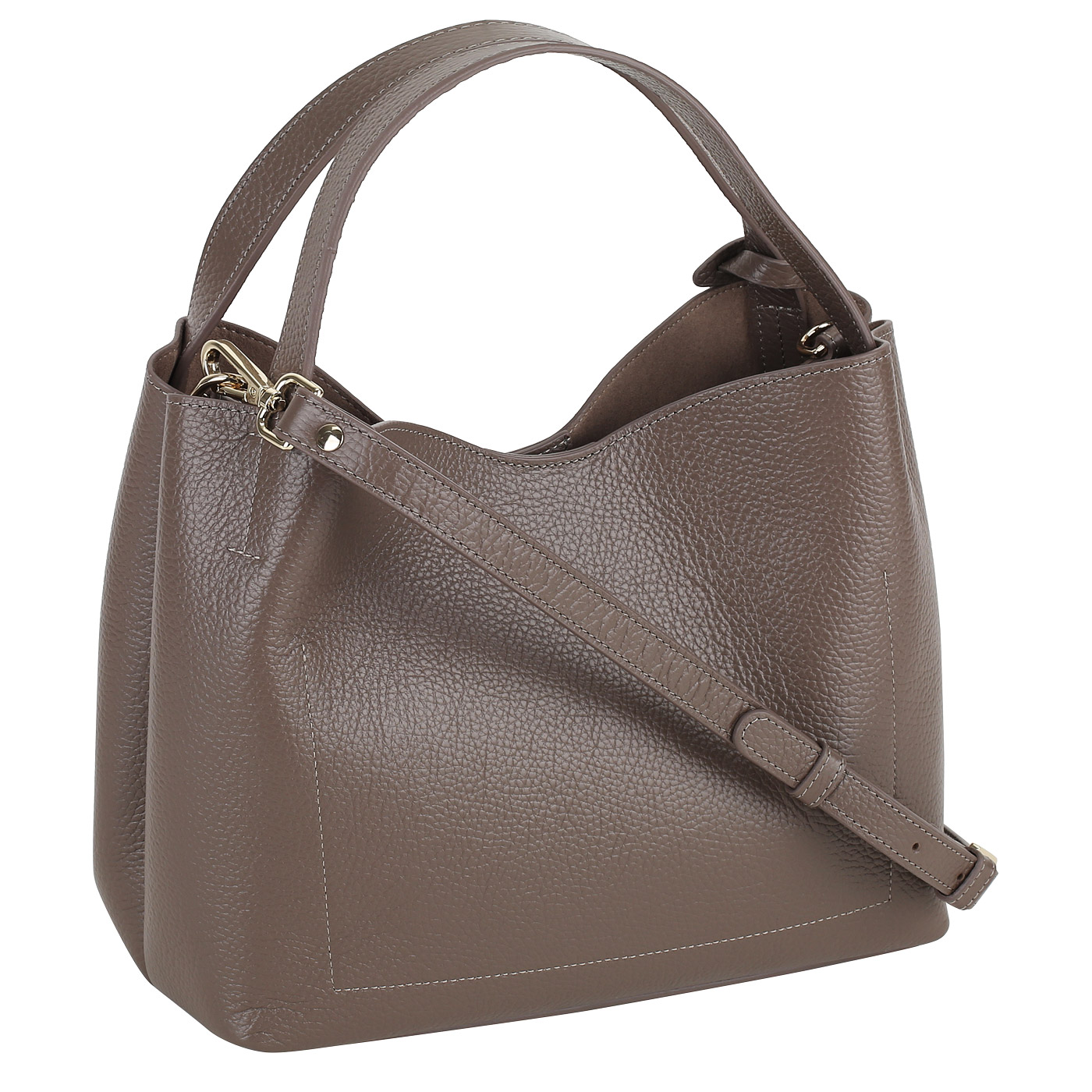 Кожаная сумка Aurelli Soft