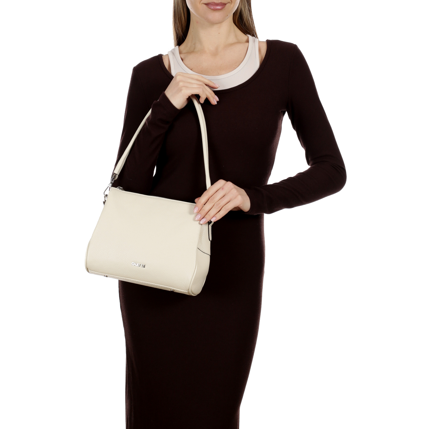 Кожаная сумка Chatte Lille