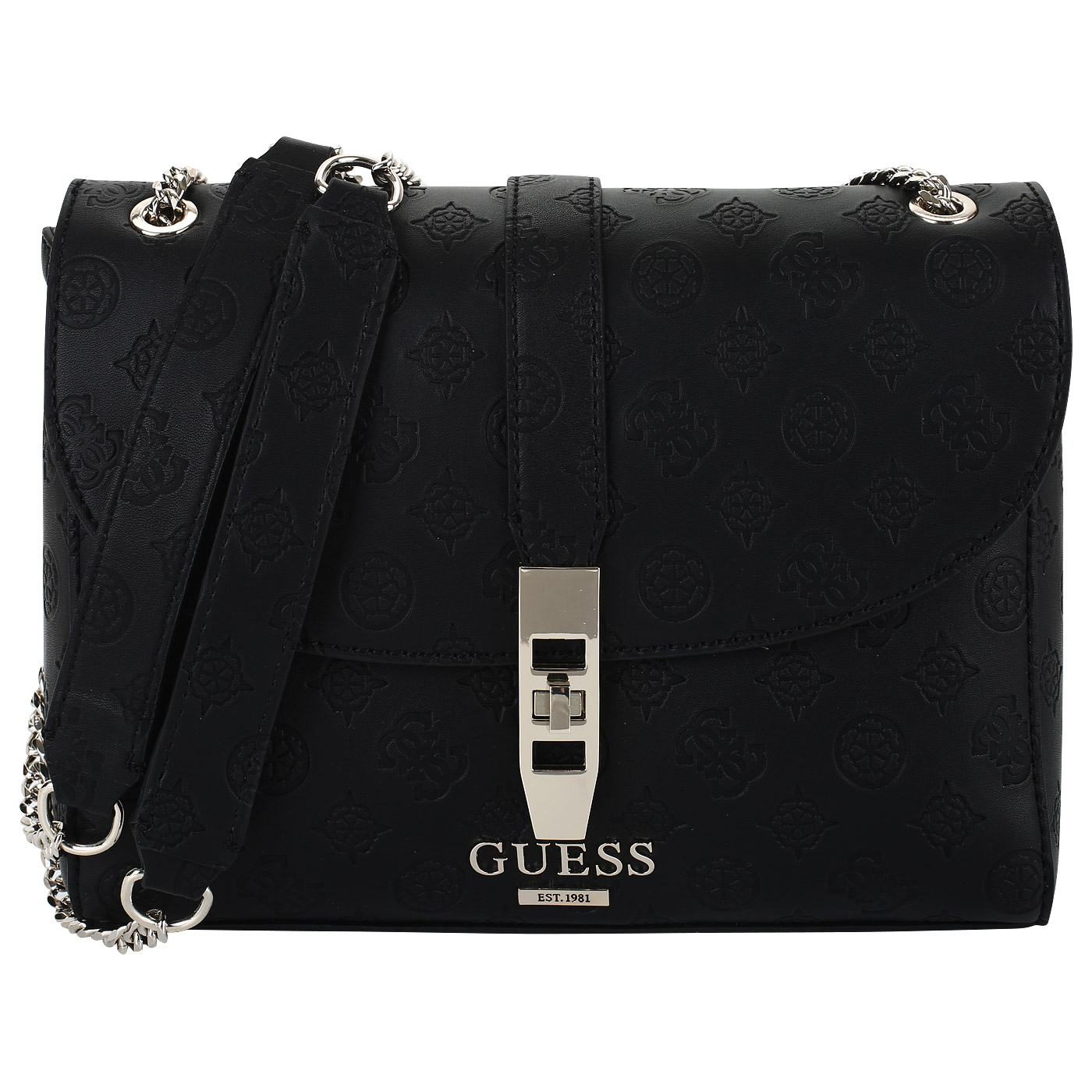 Guess Тисненая мягкая сумка