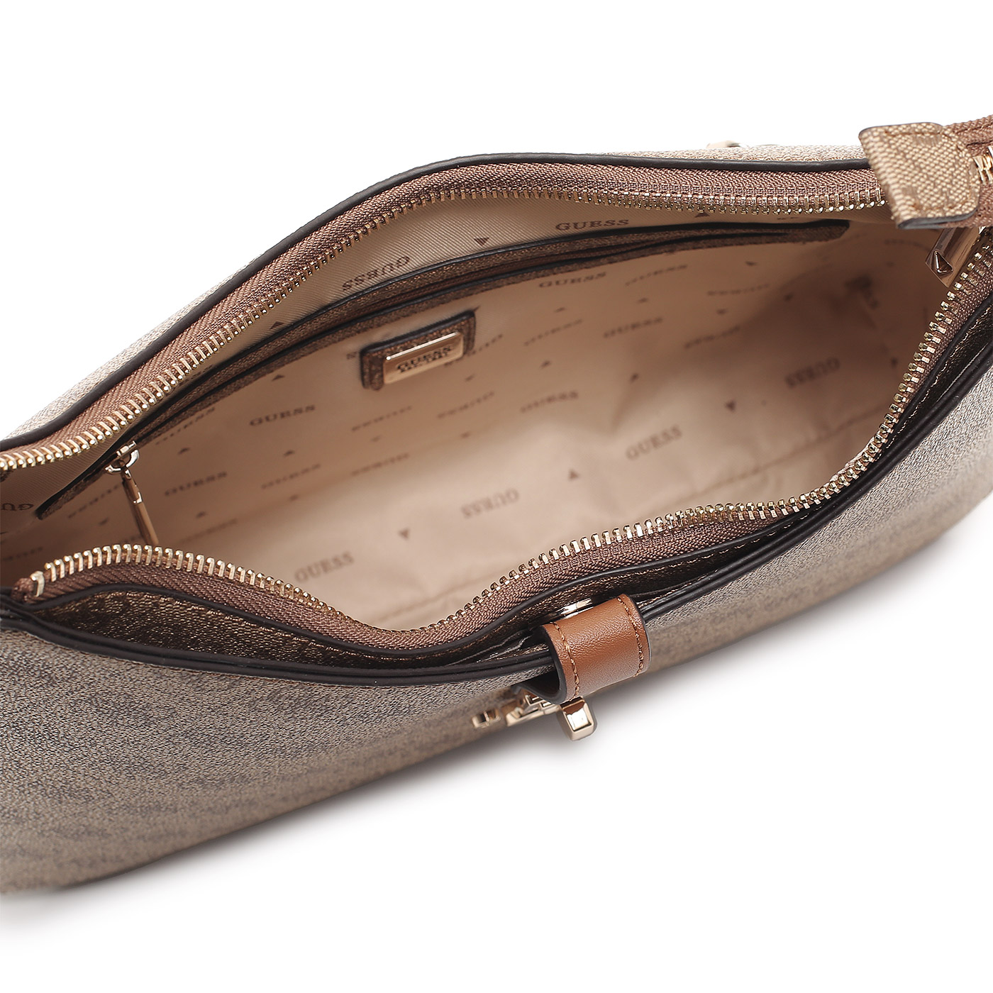 Сумка с ручкой-цепью Guess Zamira