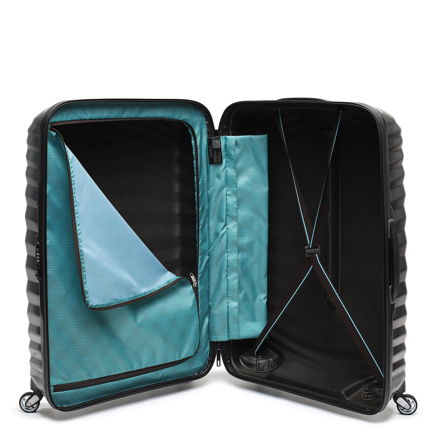 Чемодан большой L из материала Curv Samsonite Lite-Shock