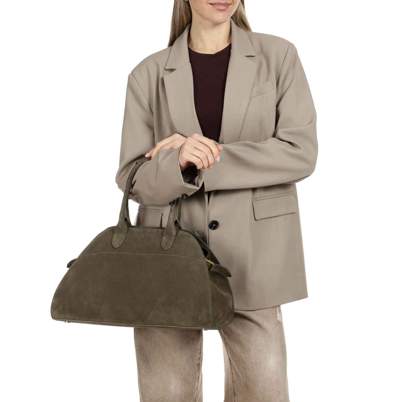 Кожаная сумка Chatte Marseille