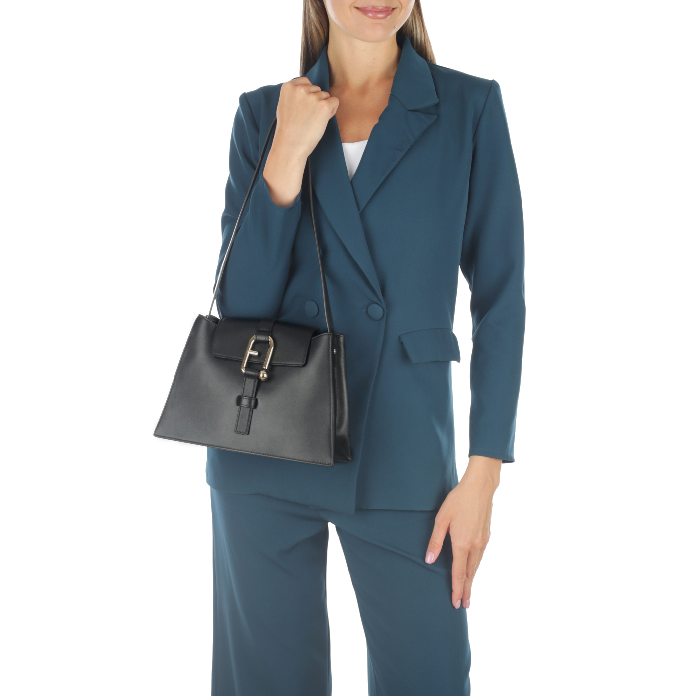 Кожаная сумка Furla Nuvola