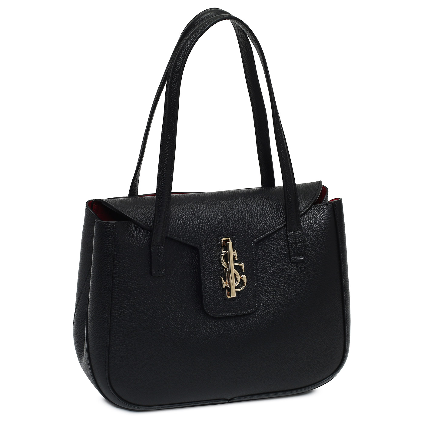 Кожаная сумка Carlo Salvatelli Ives gemma