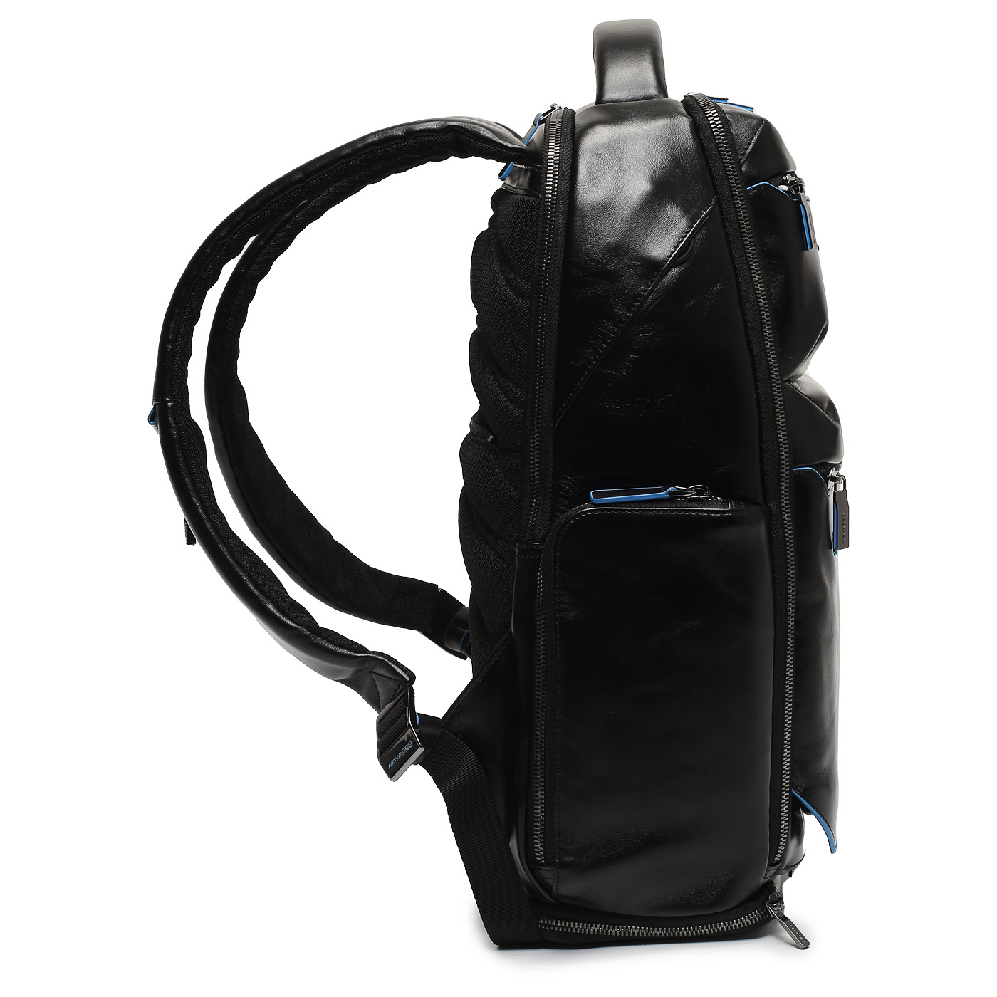 Кожаный рюкзак Piquadro Blue square