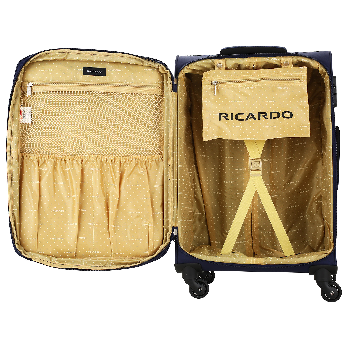 Аккуратный чемодан из прочного полиэстера Ricardo Beverly Hills Annadel
