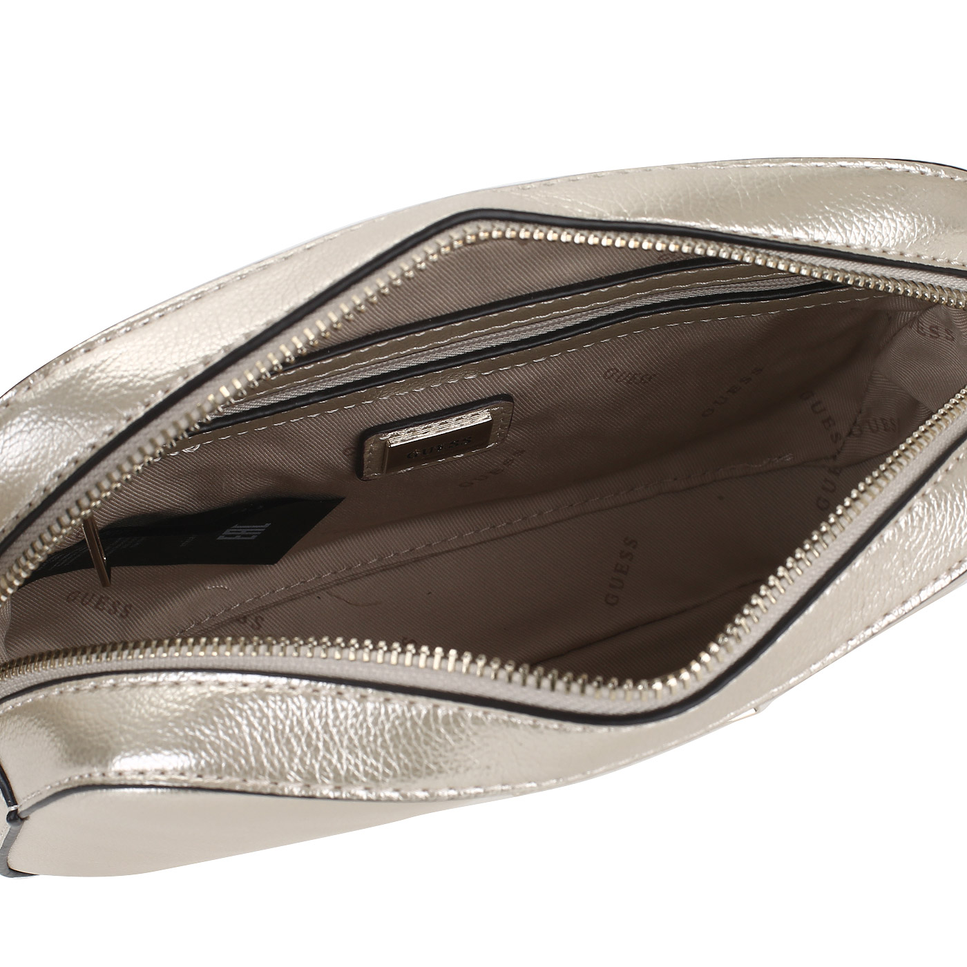 Золотистая сумочка Guess Carys