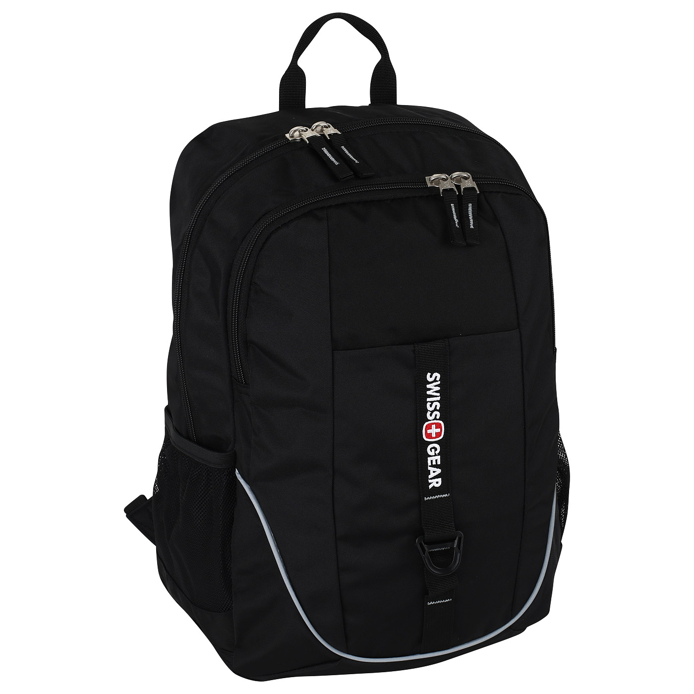 Черный текстильный рюкзак Swissgear 