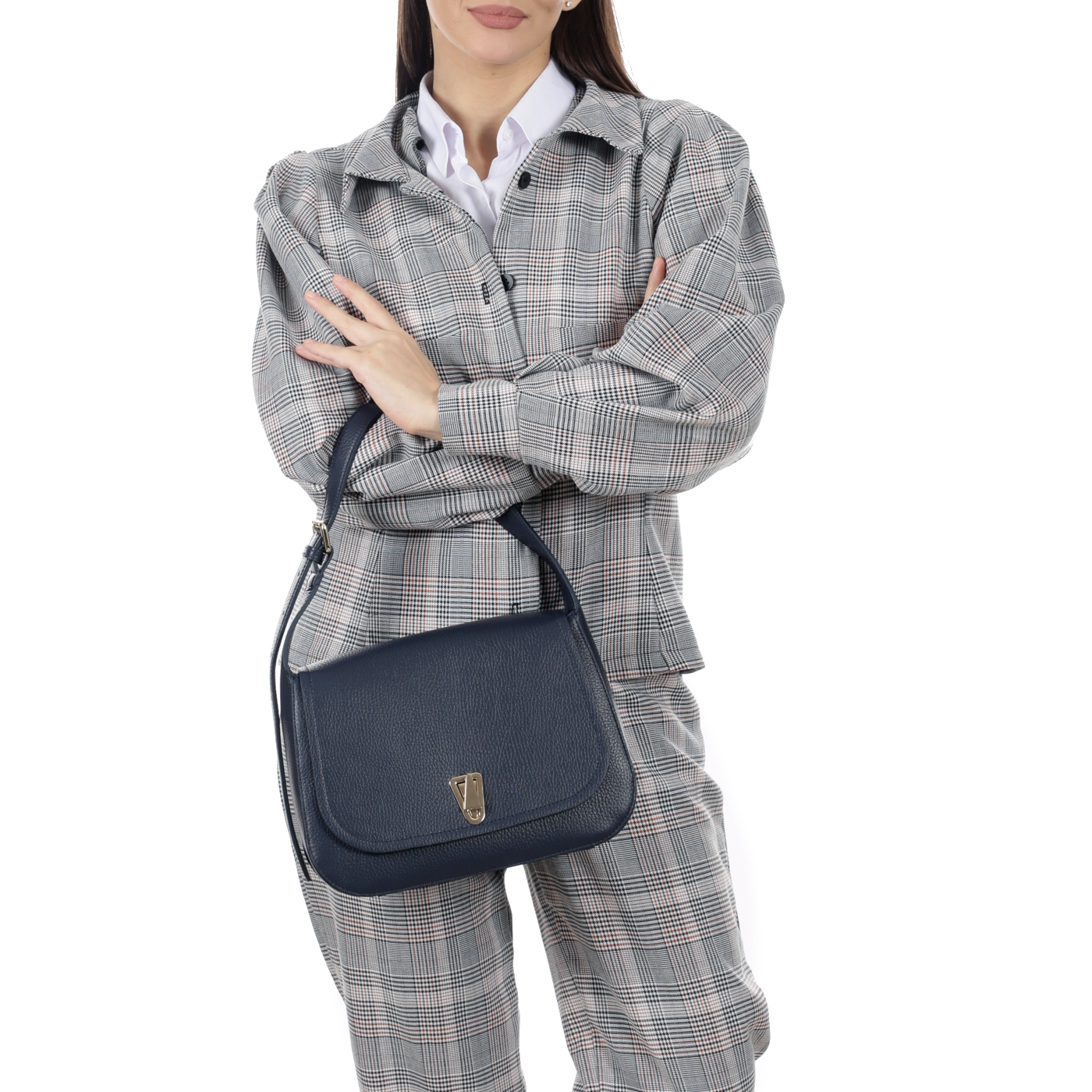 Кожаная сумка Aurelli Soft