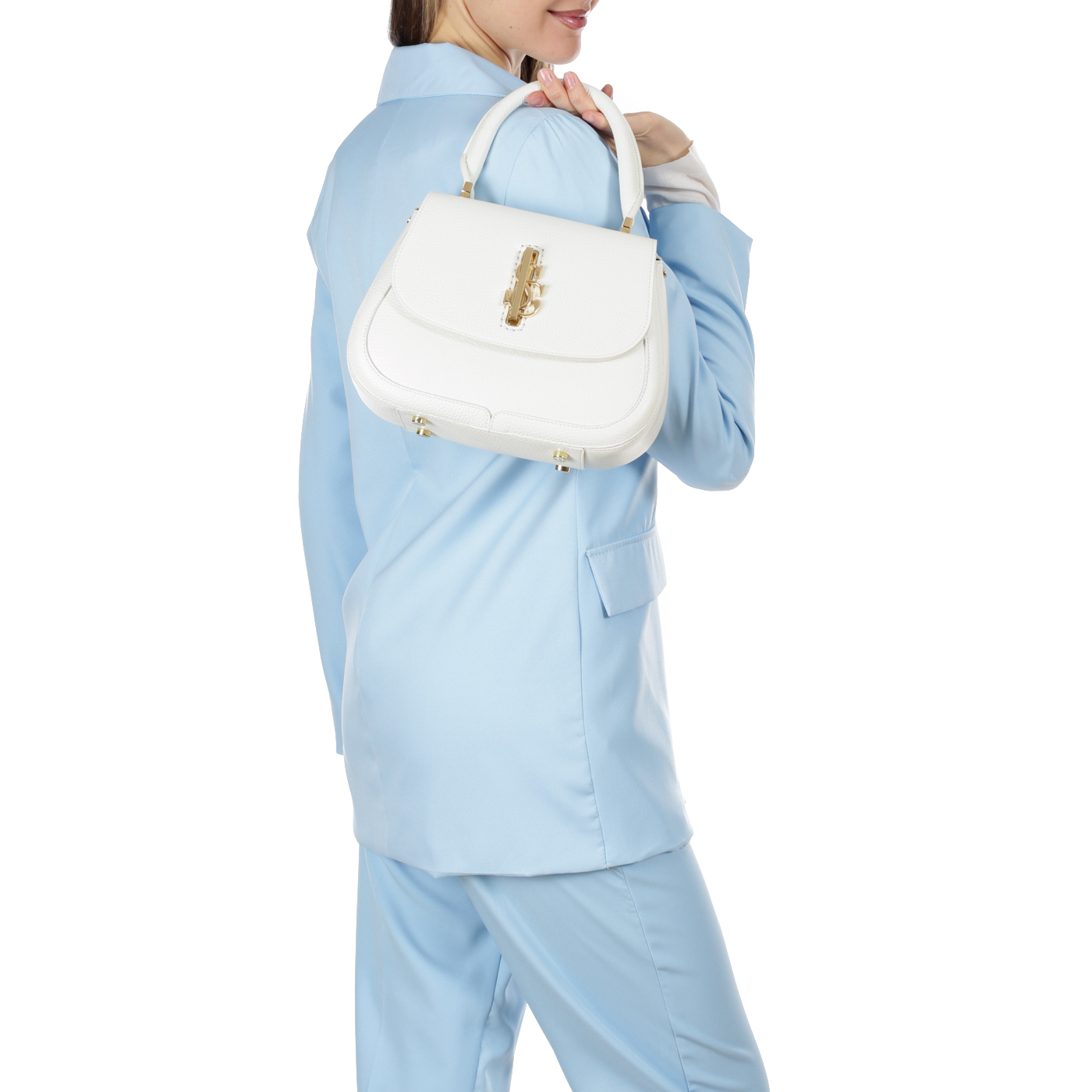 Кожаная сумка Carlo Salvatelli Ives gemma