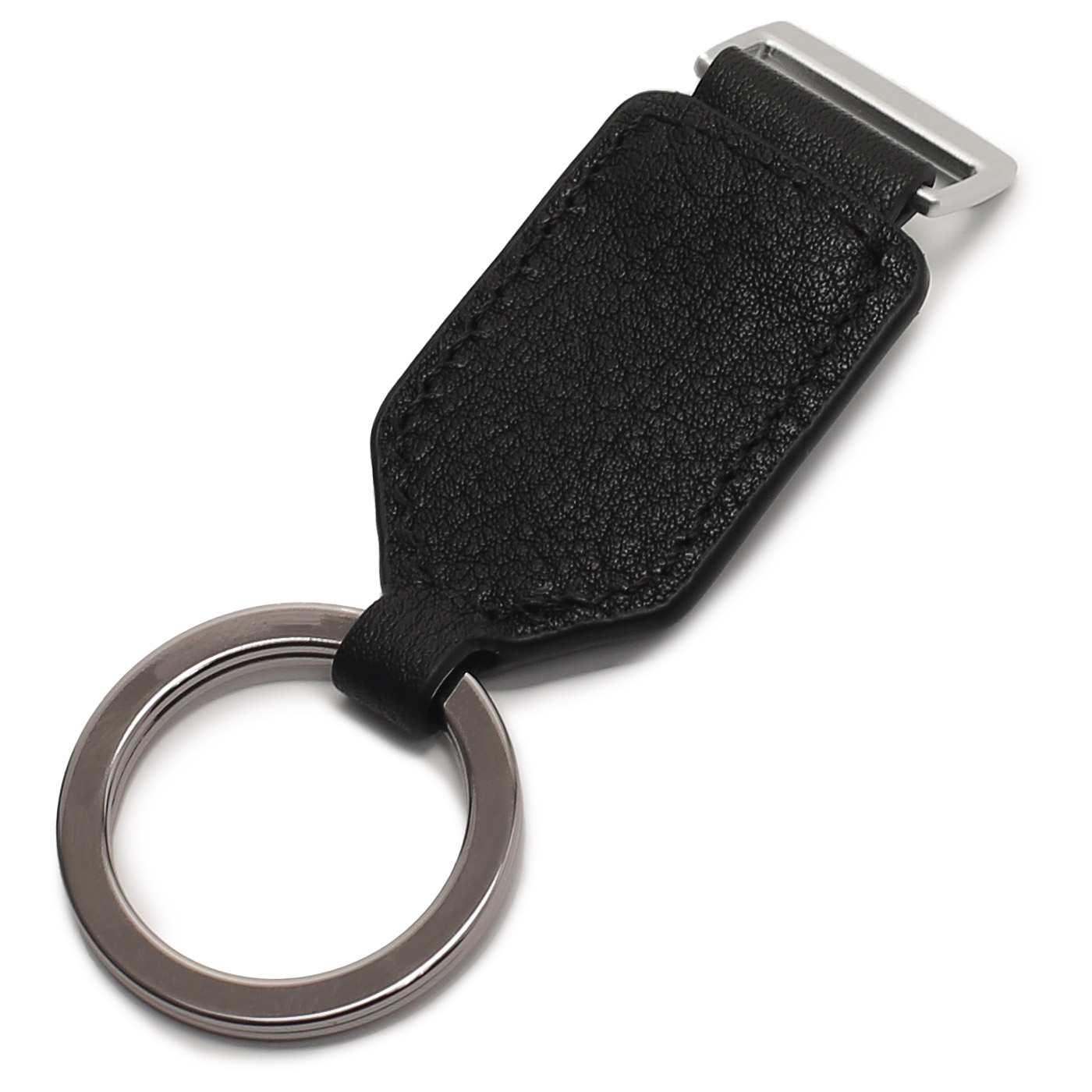 Кожаный брелок Piquadro Black square