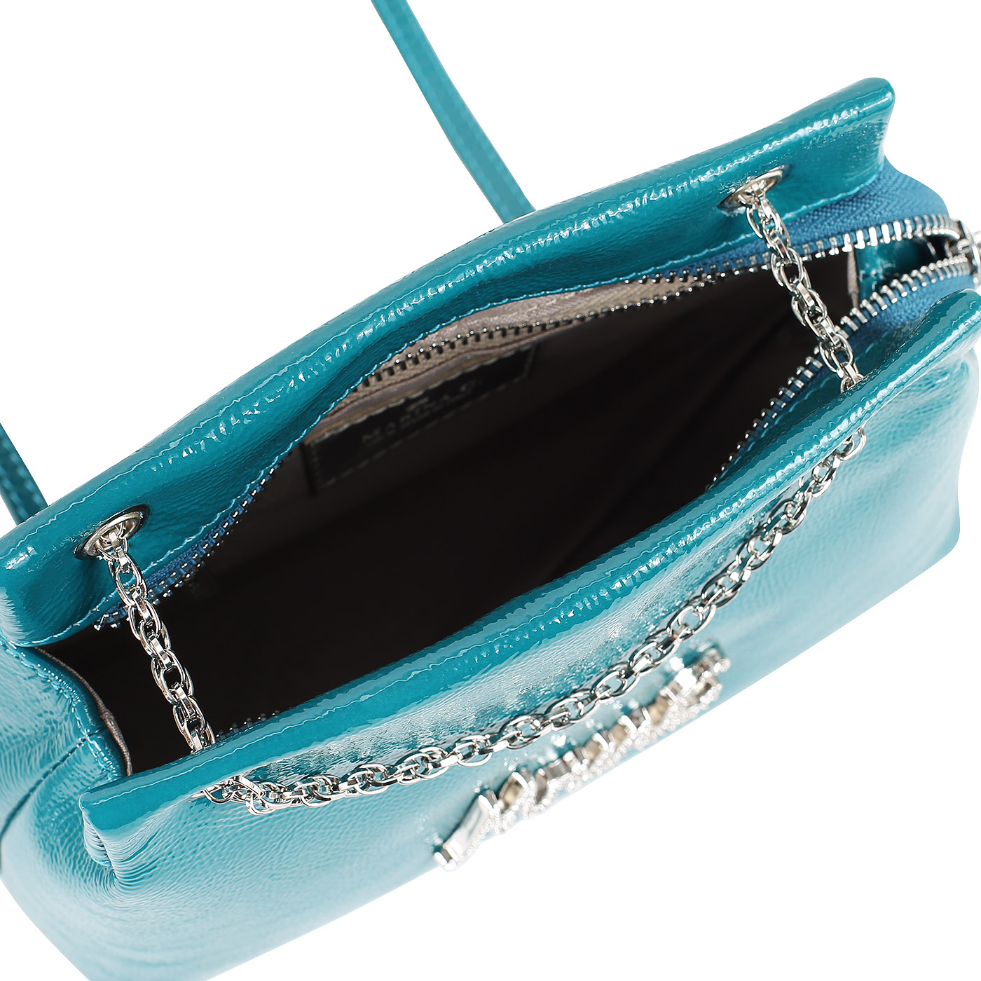 Кожаная сумка с цепочкой Marina Creazioni X1010 STRASS