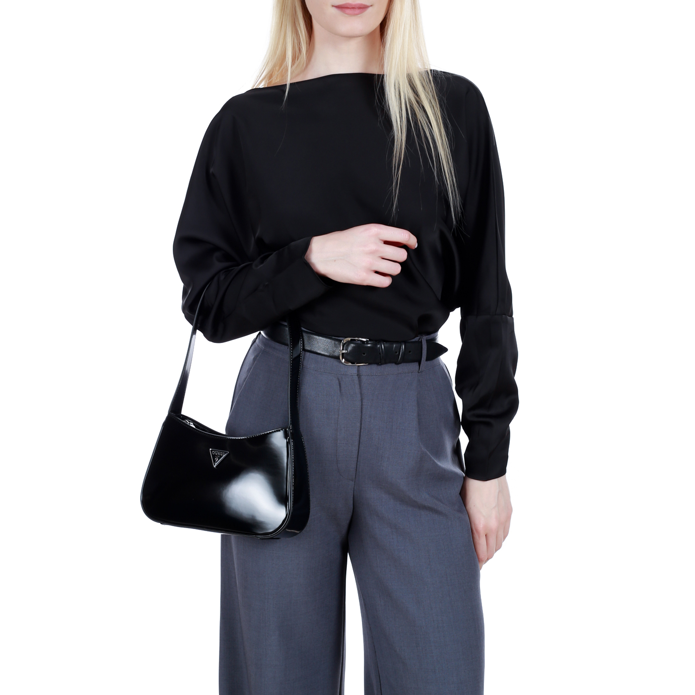 Лакированная сумка Guess Arnela