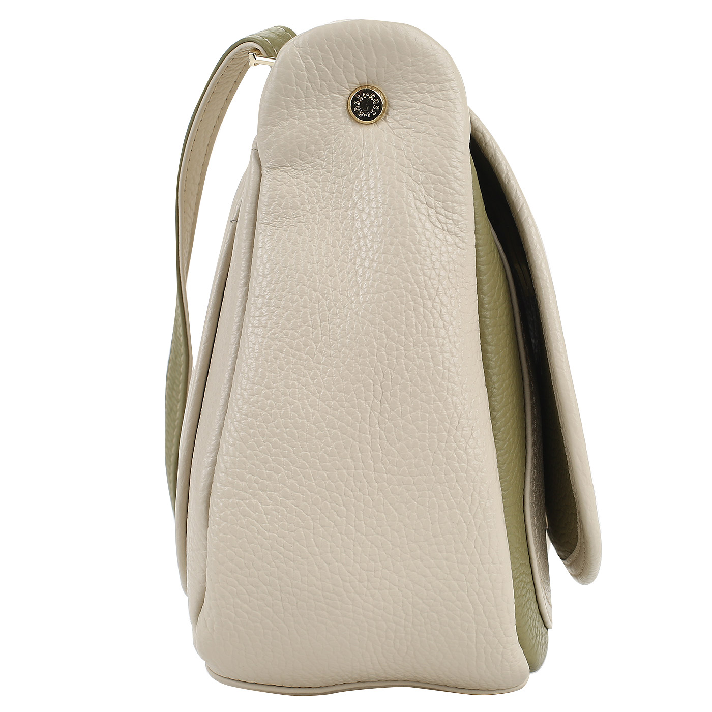 Кожаная сумка через плечо Bruno Rossi 