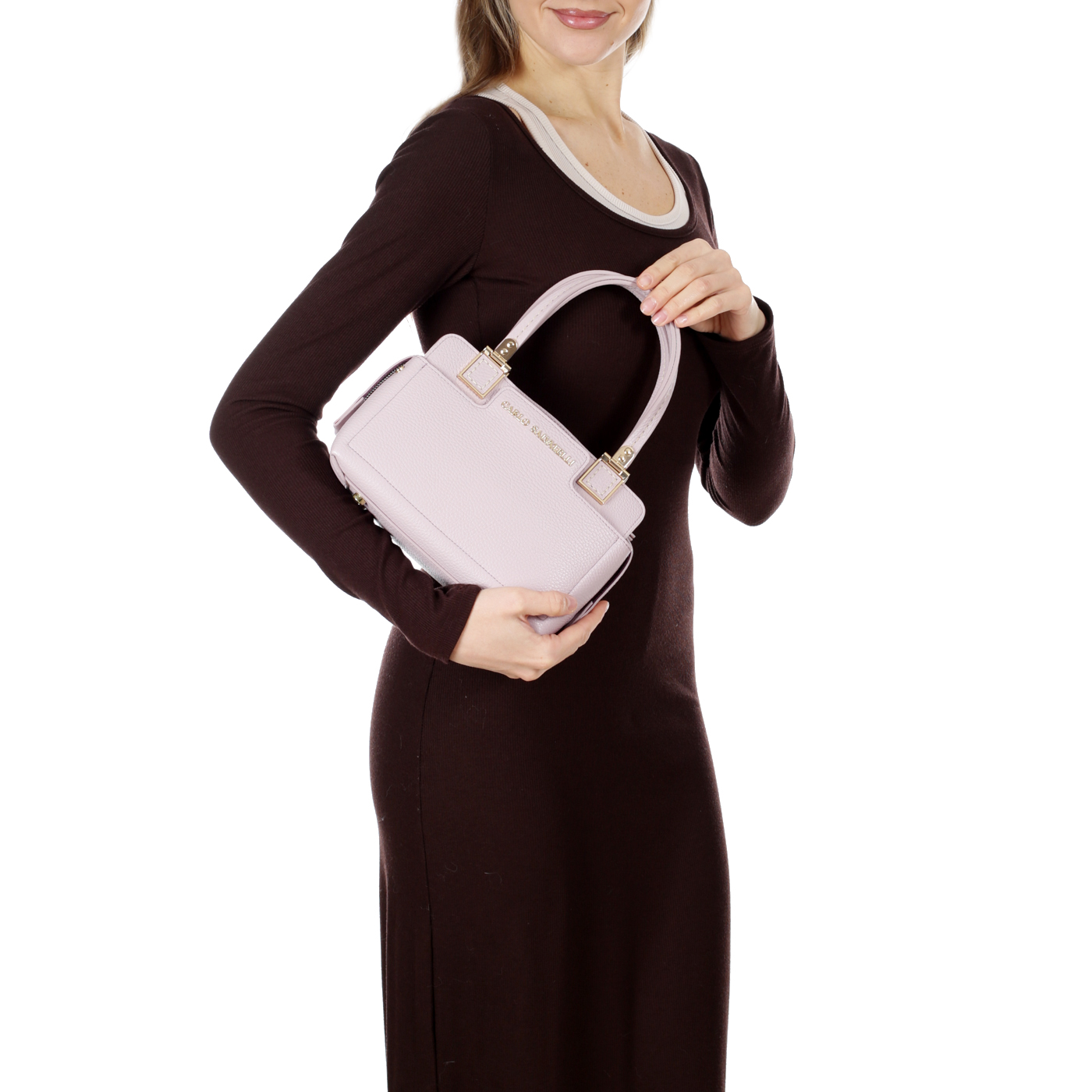 Кожаная сумка Carlo Salvatelli Swami gemma