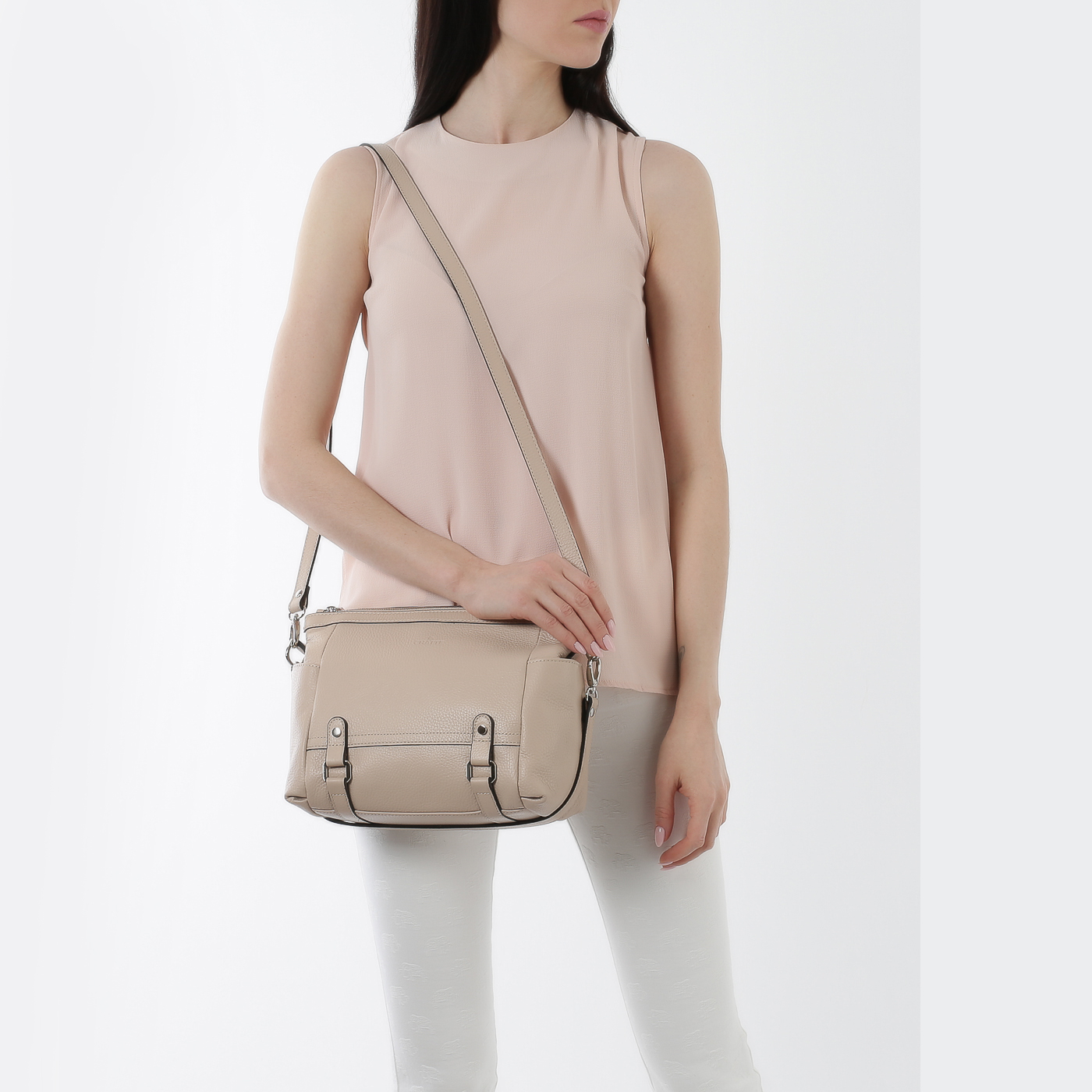 Сумка из мягкой кожи Chatte Marseille