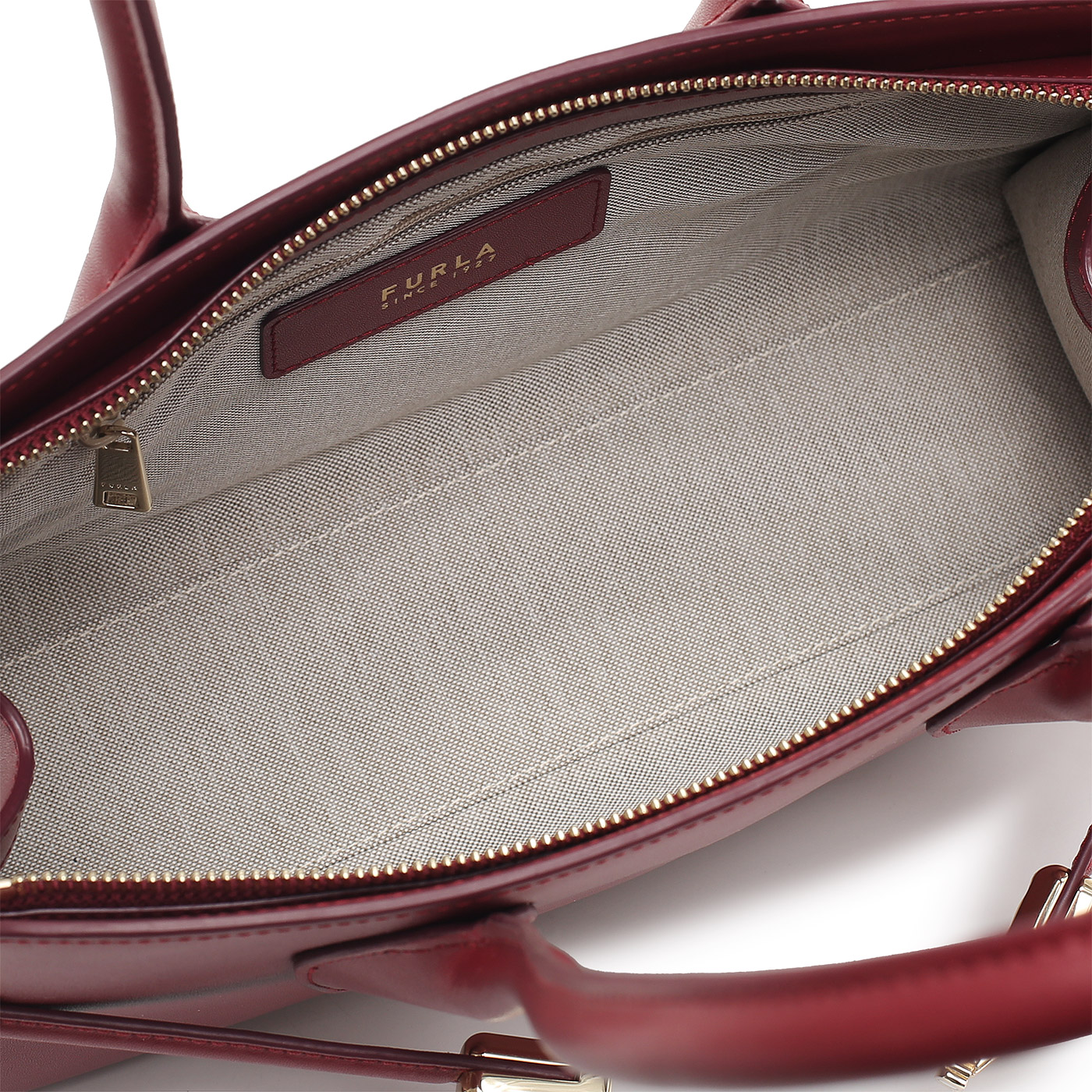 Кожаная сумка Furla Goccia