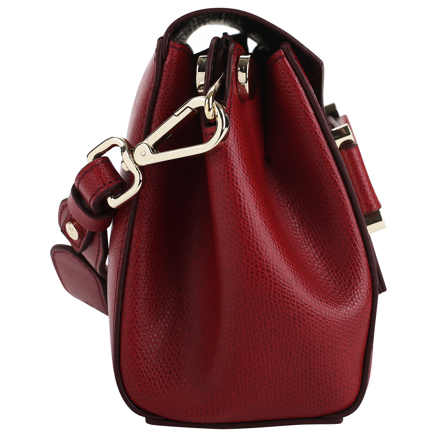 Красная сумочка с тиснением Carlo Salvatelli Lord