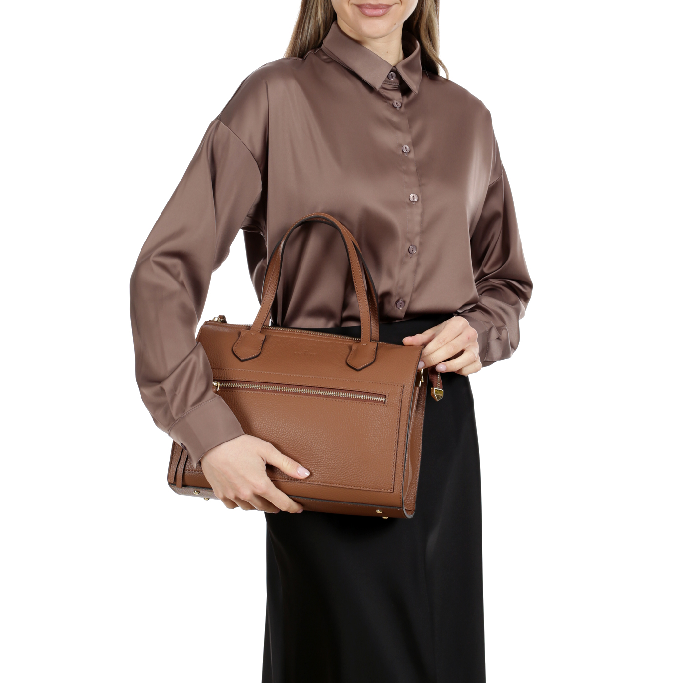 Кожаная сумка Chatte Marseille