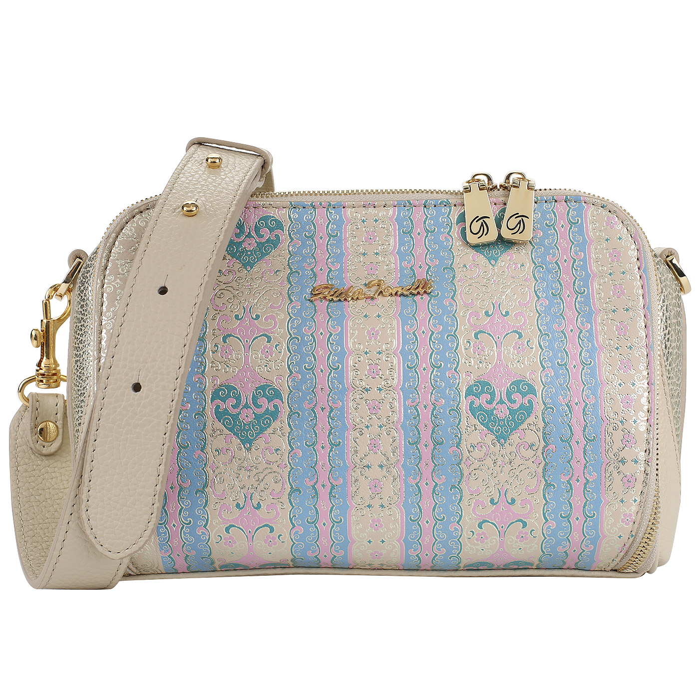 Gilda Tonelli Кожаная сумка с тремя отделами