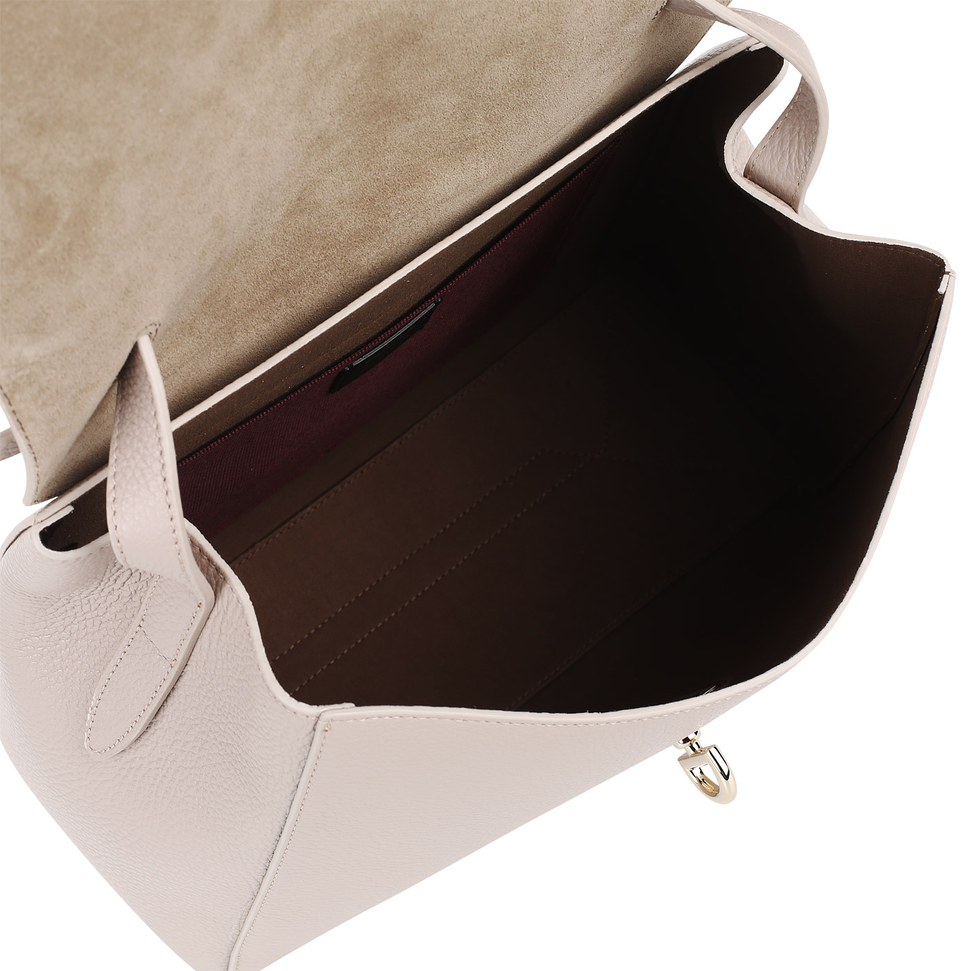 Сумка из зернистой кожи Furla Net