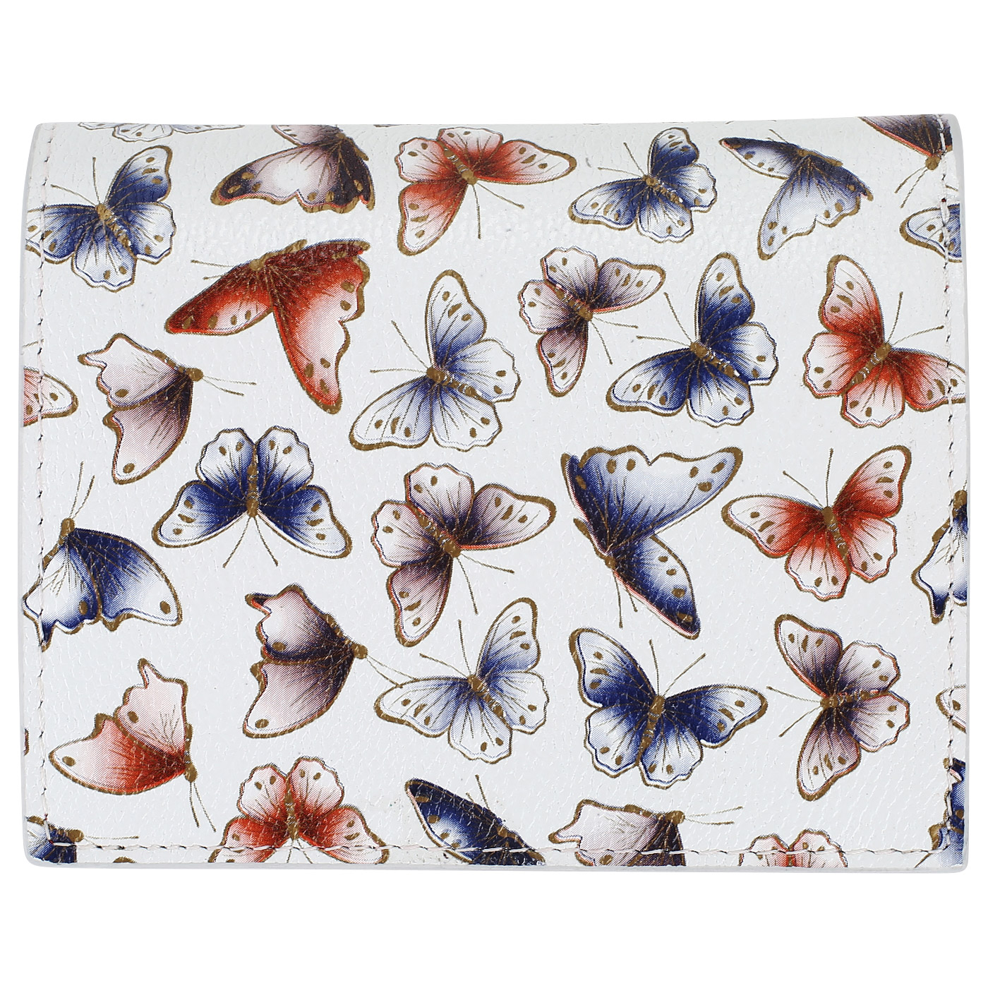 Маленький кожаный кошелек Aurelli Alma fantasia